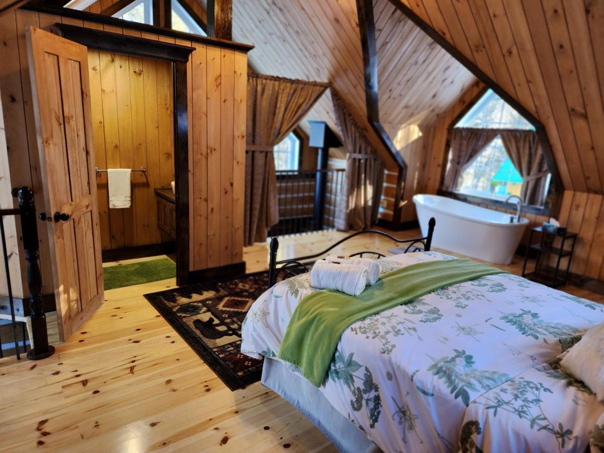 Domaine Riviere Sacacomie Hotel Saint-Alexis-des-Monts Eksteriør billede